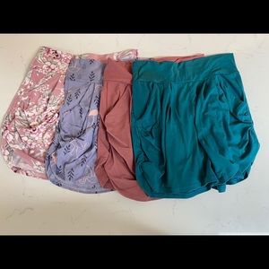 Bundle 4 pair harem shorts from Simple Addiction